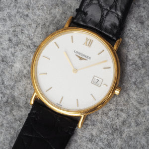 Zegarek męski / unisex klasyczny Longines Les Grandes Classiques L4.655.2 złoty 33,5mm
